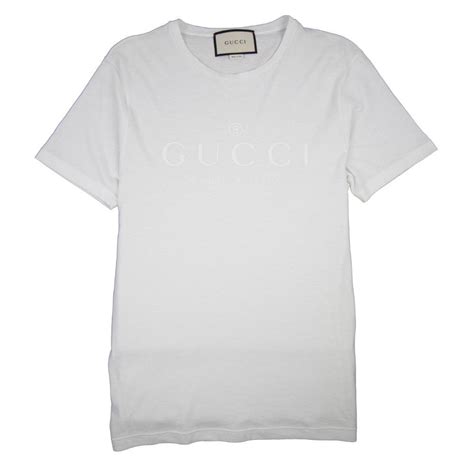 black and white print gucci shirt|plain white gucci shirt.